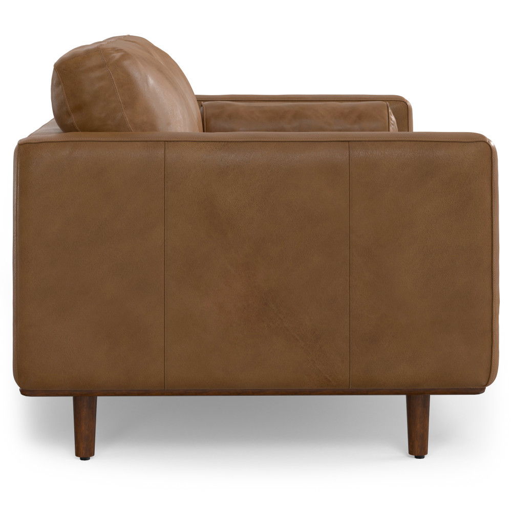 Morrison - Upholstered Sofa And Ottoman Set - Brown