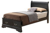 Louis Phillipe - Twin Elegant Storage Bed - Black