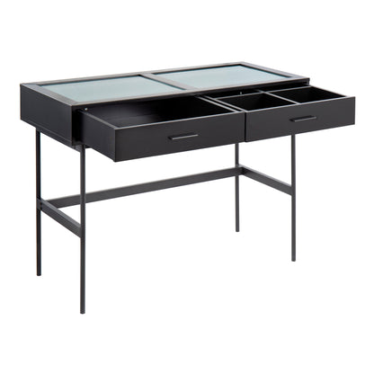 Emery - Contemporary Console Table - Black