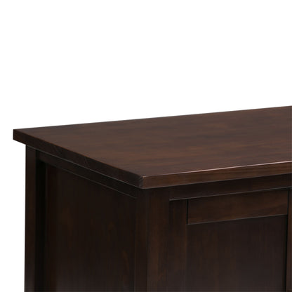 Warm Shaker - TV Media Stand - Tobacco Brown