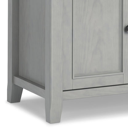 Amherst - TV Media Stand - Fog Gray