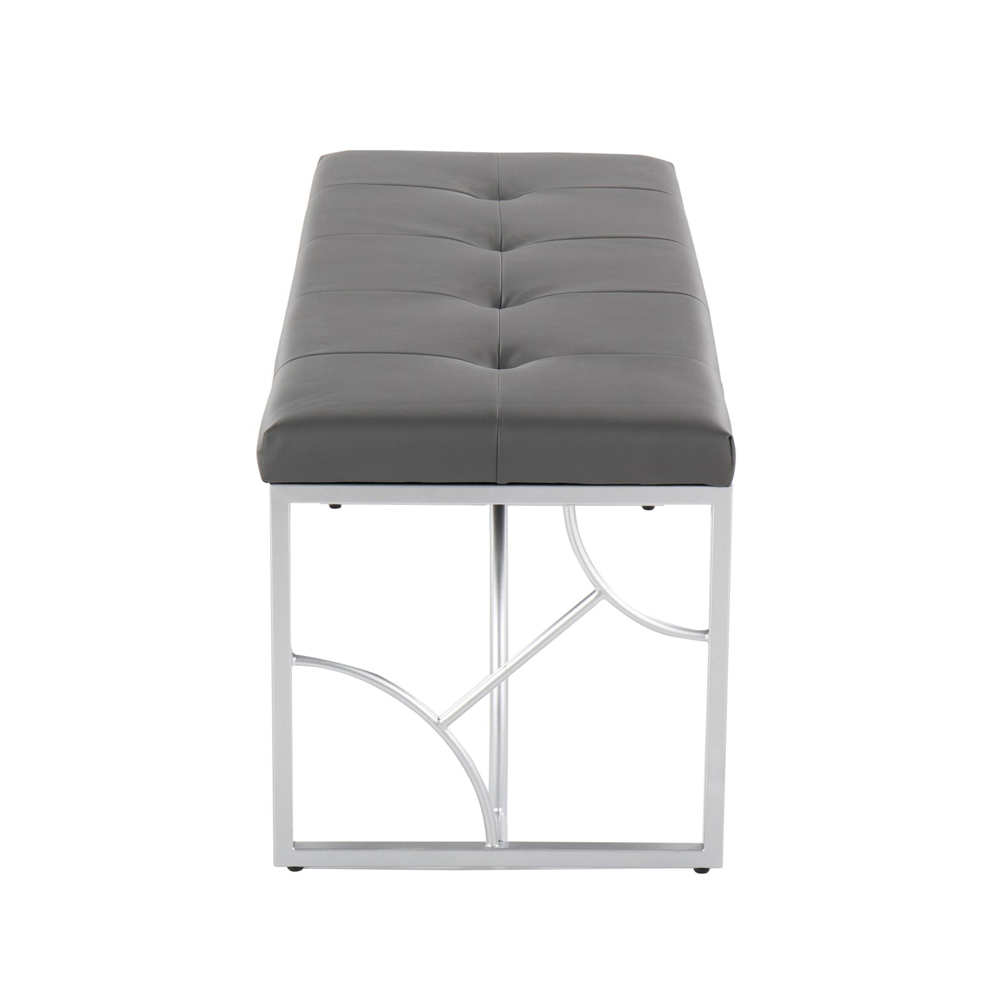 Constellation - Contemporary Bench - Silver / Gray