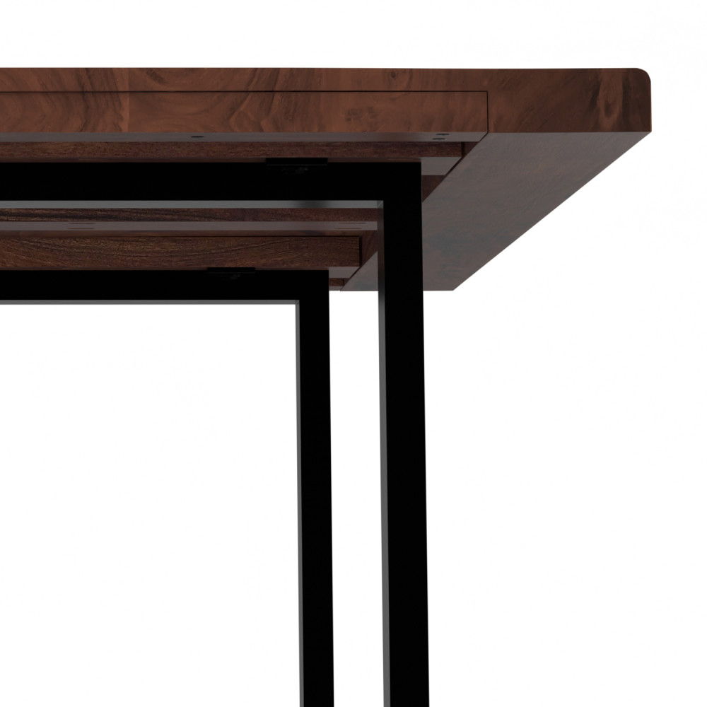 Fieldcrest - Dining Table - Dark Walnut