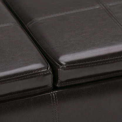 Avalon - Storage Ottoman - Tanners Brown