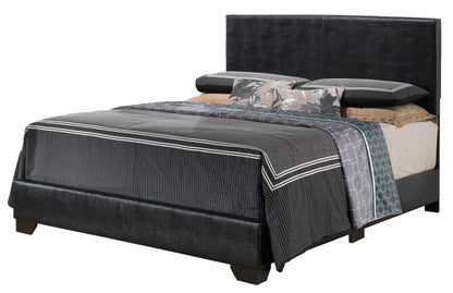 Queen Bed For Casual Spaces Elegant - Black