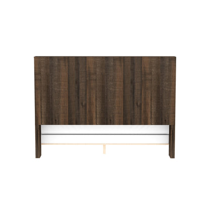 Plinz - Queen Bookcase Bed - Brown