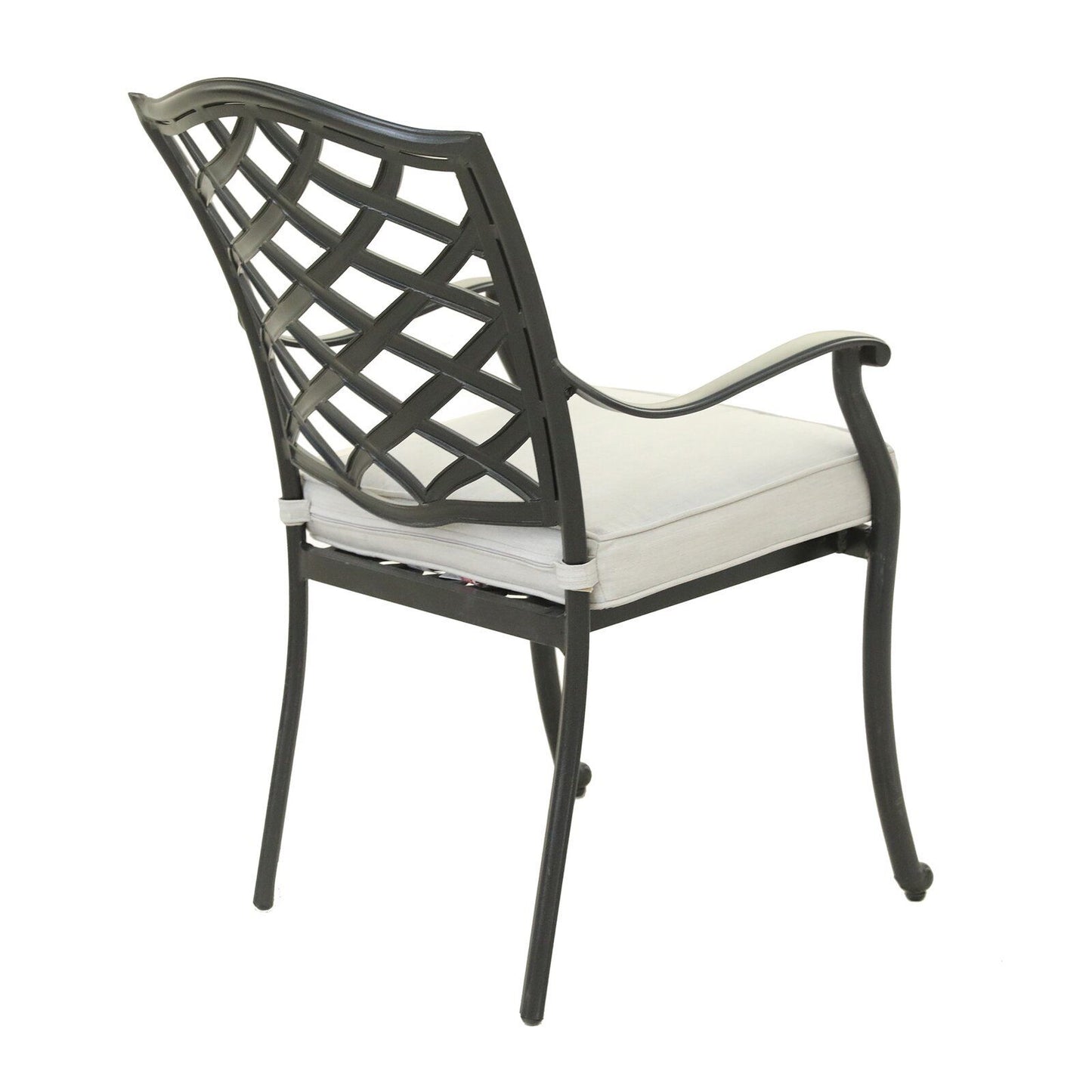 Dining Arm Chair (Set of 2) - Cast Silver