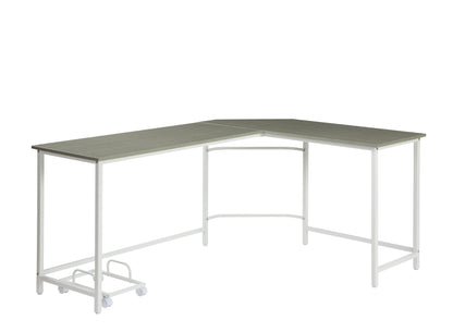 Bambina - Computer Desk - Gray / White