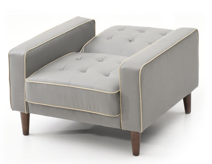 Andrews - Chair Bed - Gray
