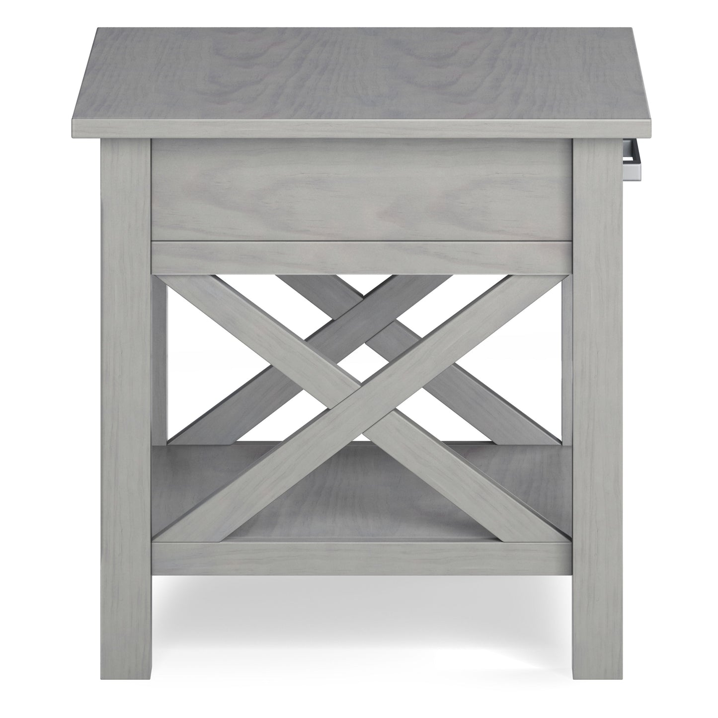 Kitchener - End Table - Fog Gray