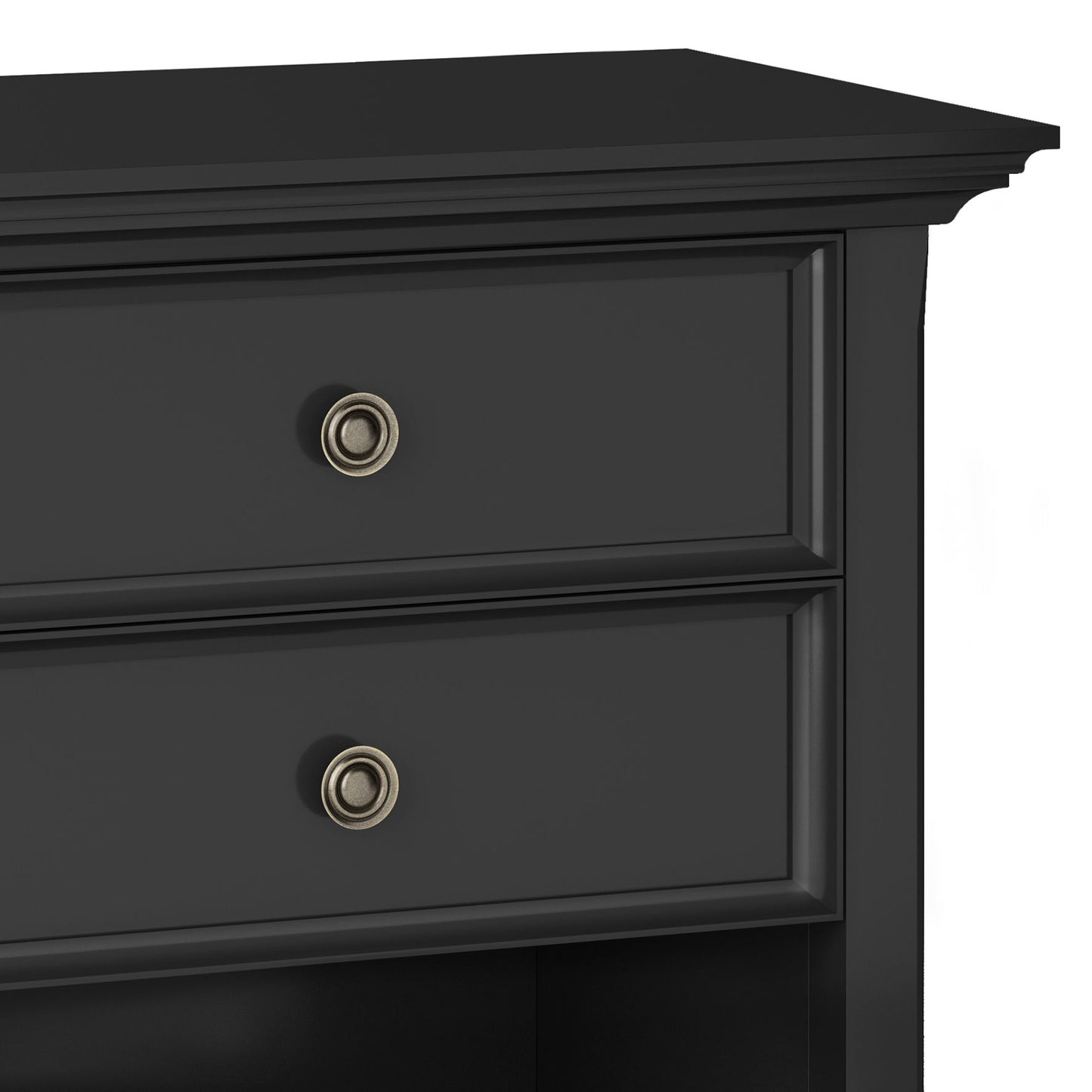 Amherst - Bedside Table - Black