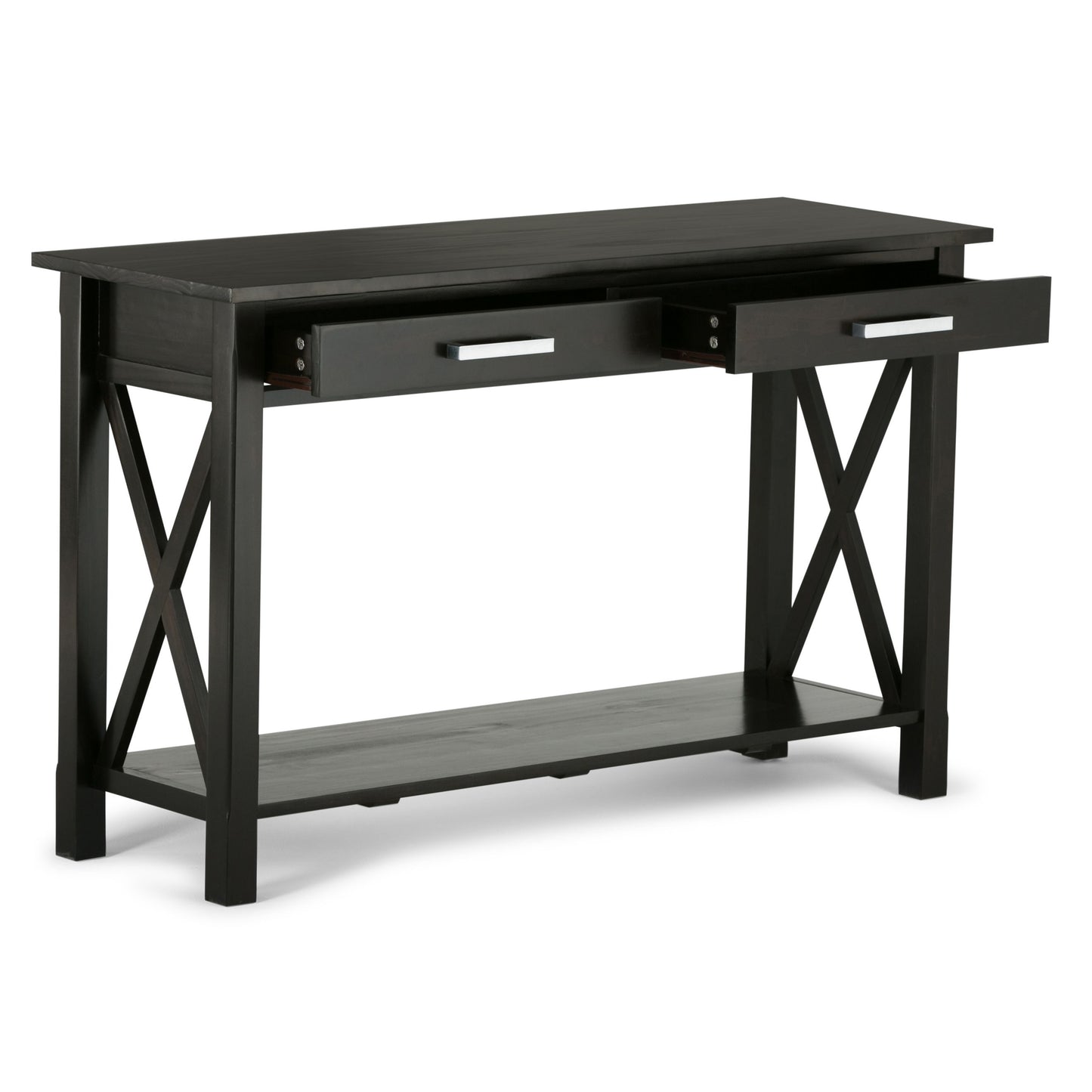 Kitchener - Console Sofa Table - Hickory Brown