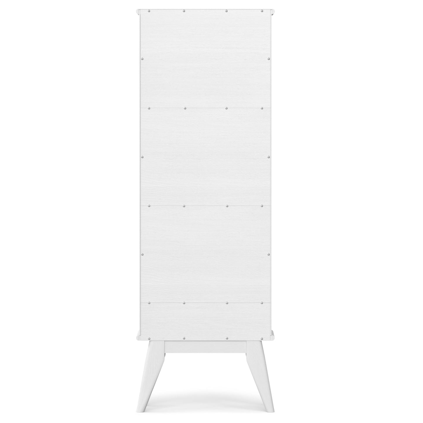 Draper - Mid Century Bookcase And Storage Unit - White