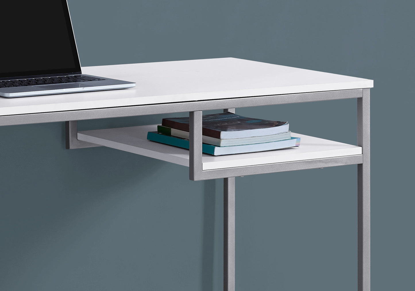 Computer Desk For Home Office, Laptop, Versatile Placement - White
