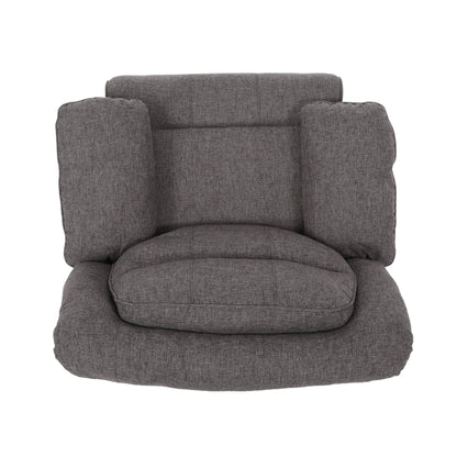 Wide Manual Glider Standard Recliner - Charcoal