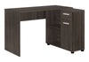 Computer Desk, Home Office, Corner, Storage Drawers, L Shape, Laptop, Contemporary & Modern - Oak