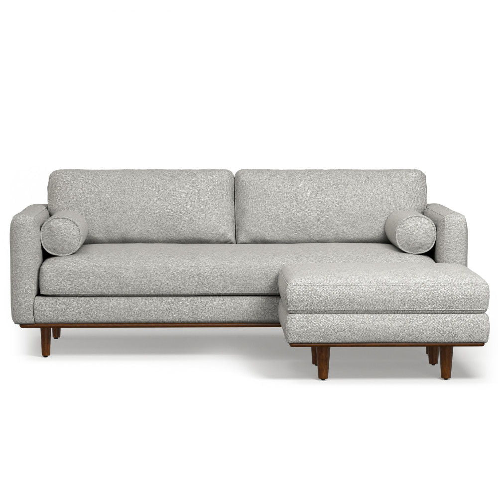 Morrison - Sofa And Ottoman Set - Mist Gray