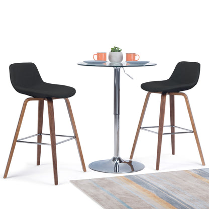 Randolph - Bentwood Counter / Bar Height Stool (Set of 2) - Black