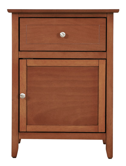 Izzy - Nightstand For Modern Spaces - Oak