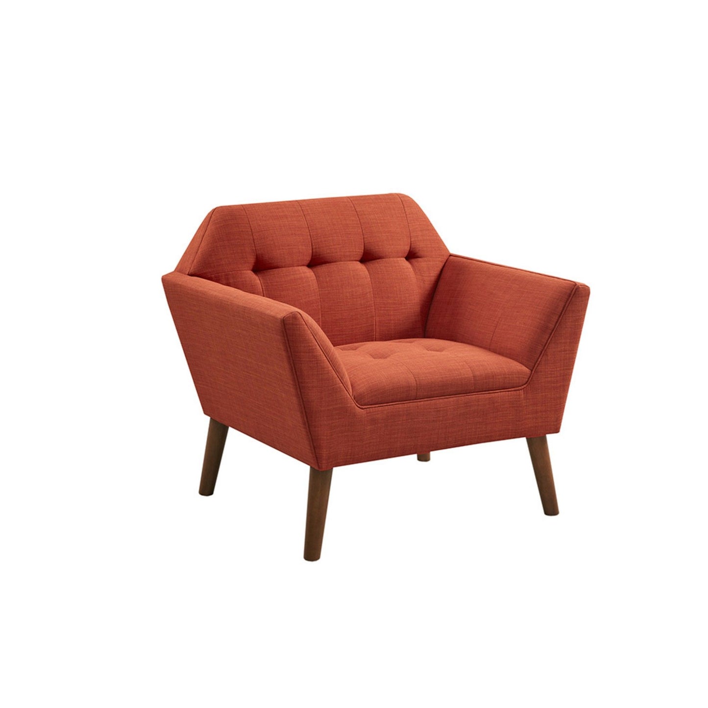Newport - Lounge Chair Mid Century Modern - Spice