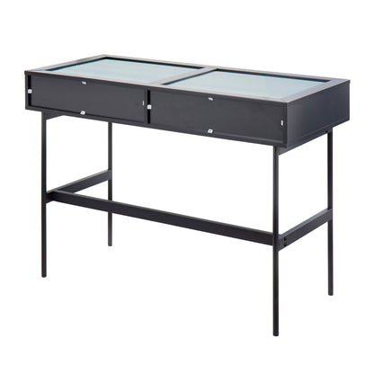 Emery - Contemporary Console Table - Black