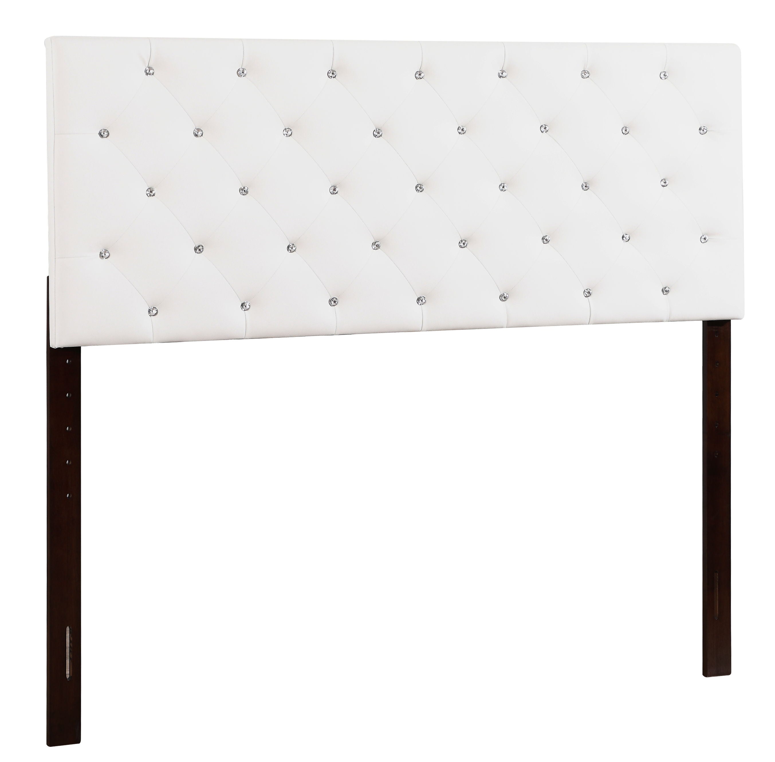 Queen Charming Casual Bed For Any Bedroom - White