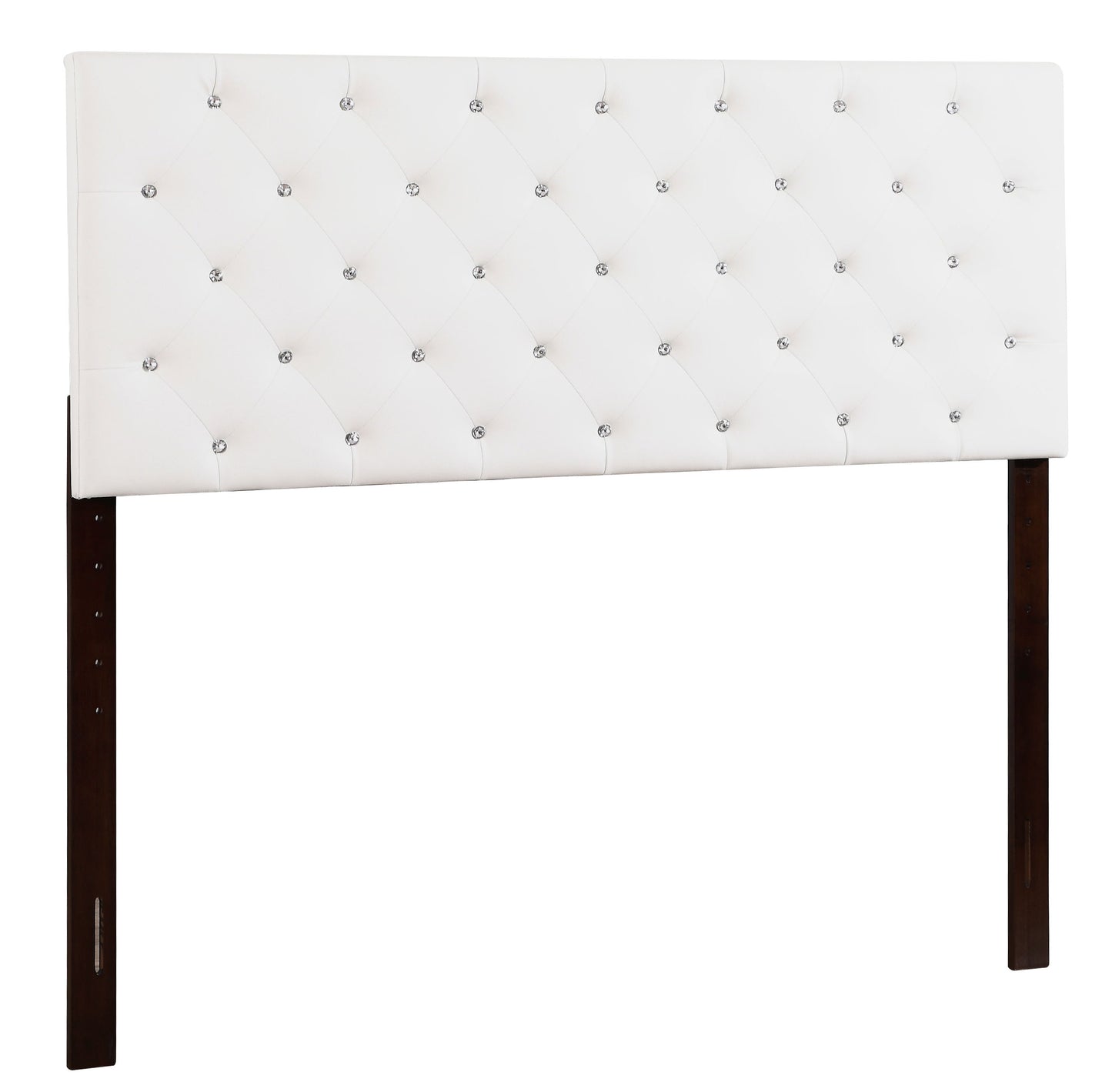 Queen Charming Casual Bed For Any Bedroom - White