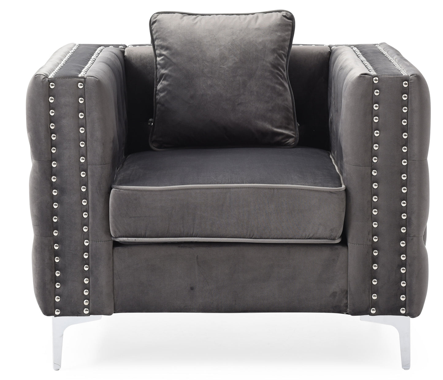 Paige - Chair - Gray