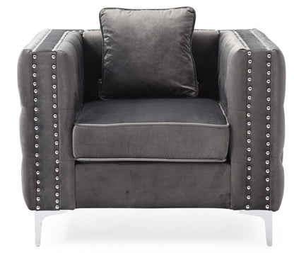 Paige - Chair - Gray