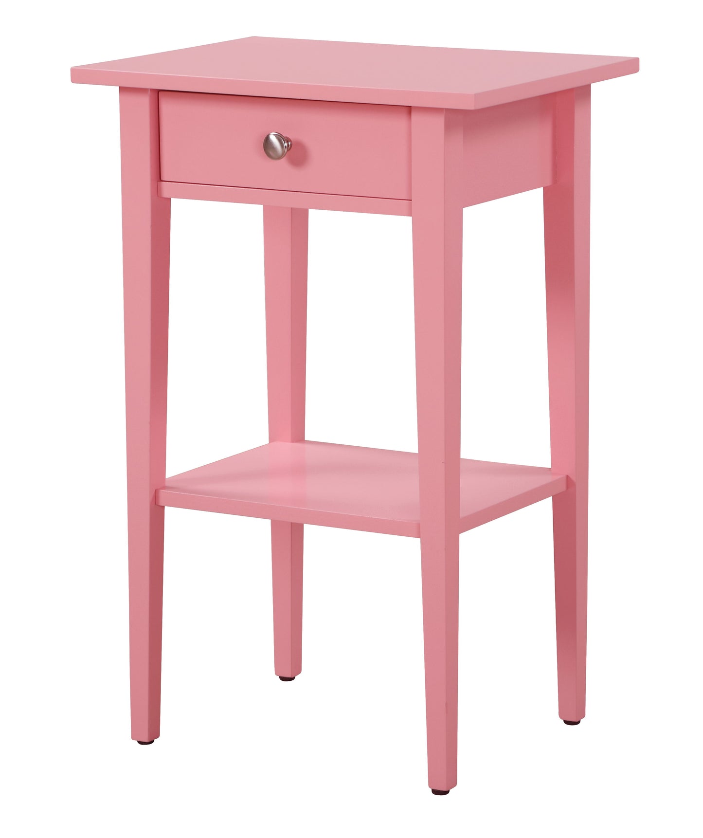 Contemporary Nightstand - Pink