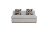 Channel - Armless Loveseat - Off White