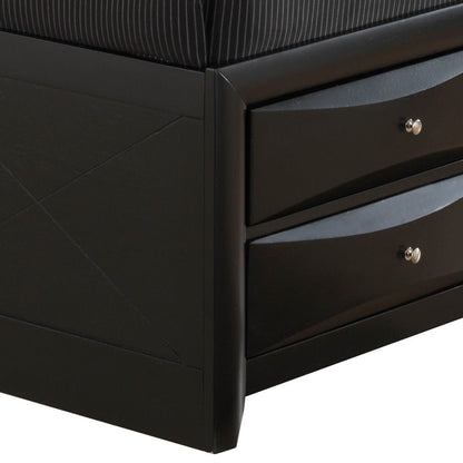 Marilla - King Storage Bed - Black