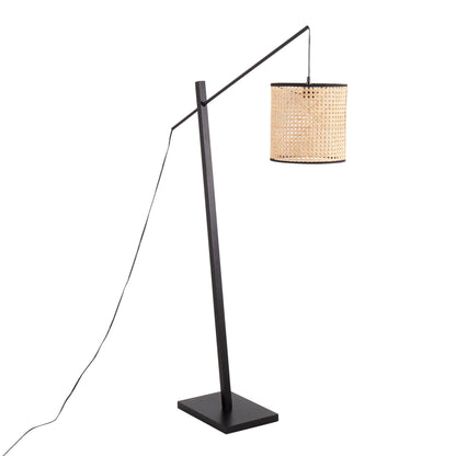 Arturo - Contemporary Floor Lamp - Black