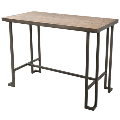 Roman - Industrial Counter Table - Brown