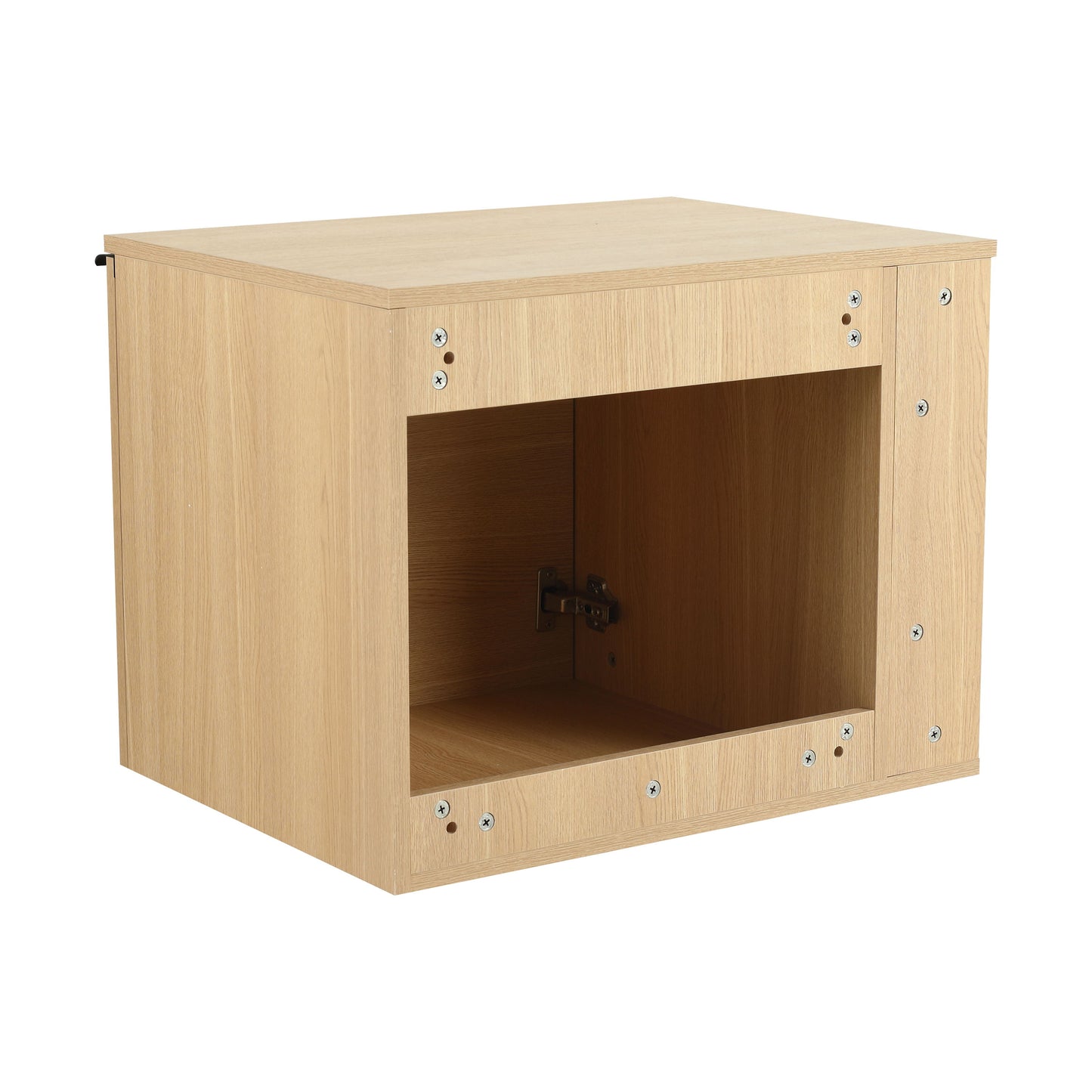 Modern Bathroom Vanity, Cabinet Set Without Sink - Oak