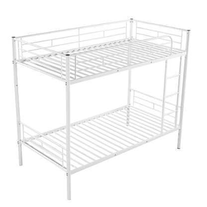 Twin Over Twin Bunk Bed - White