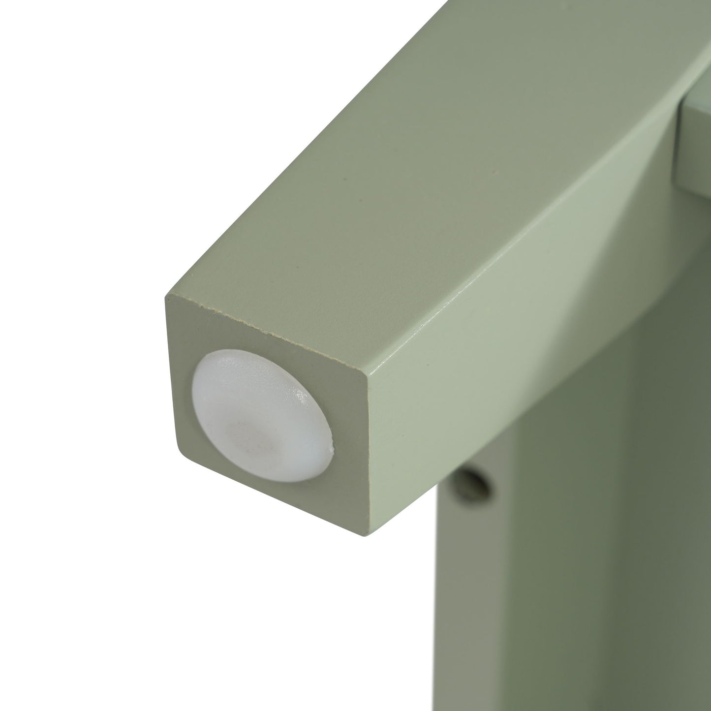 Modern Small Bathroom Vanity Cabinet With Ceramic Basin, Ample Storage, 1 Soft Close Door - Green