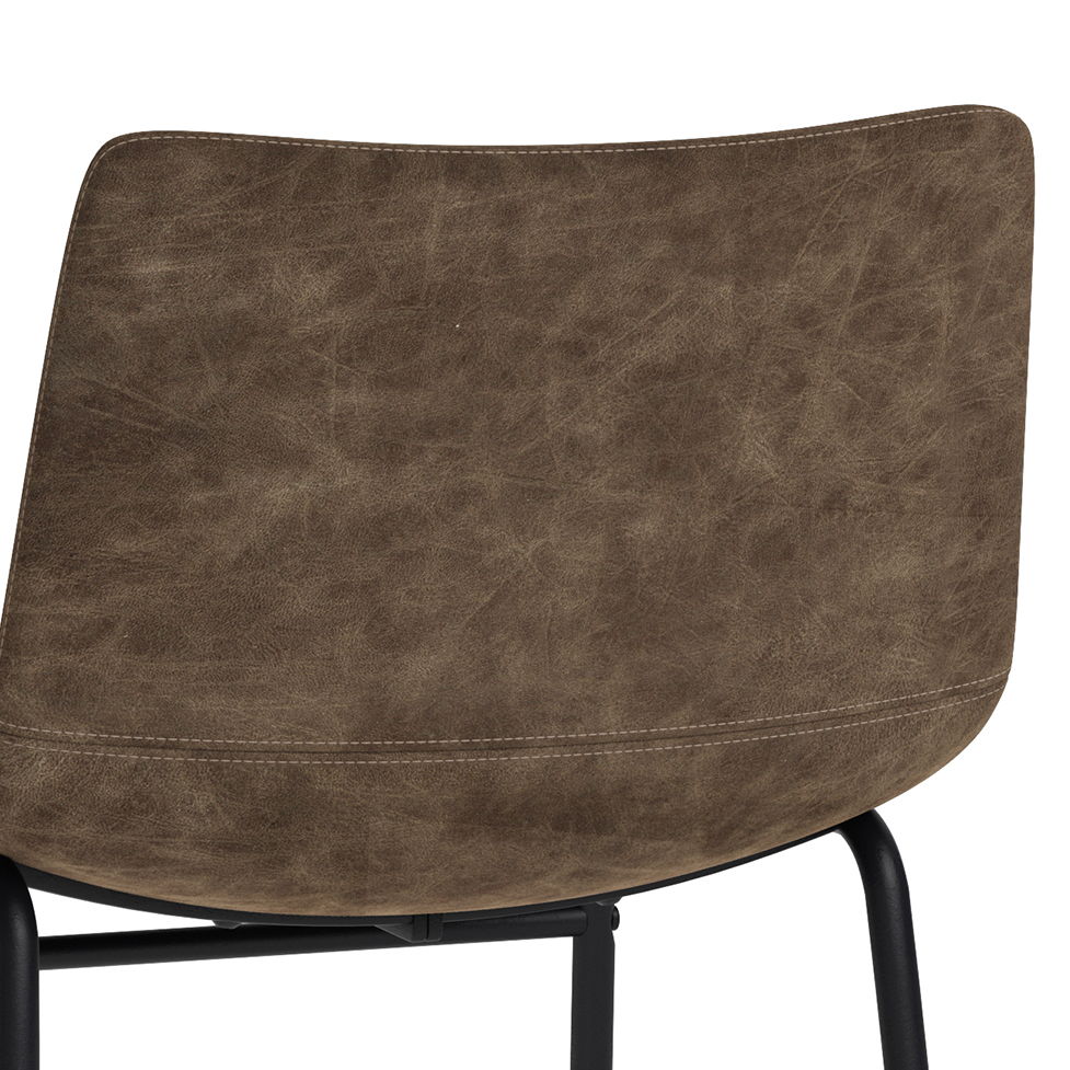 Warner - Dining Chair (Set of 2) - Distressed Brown