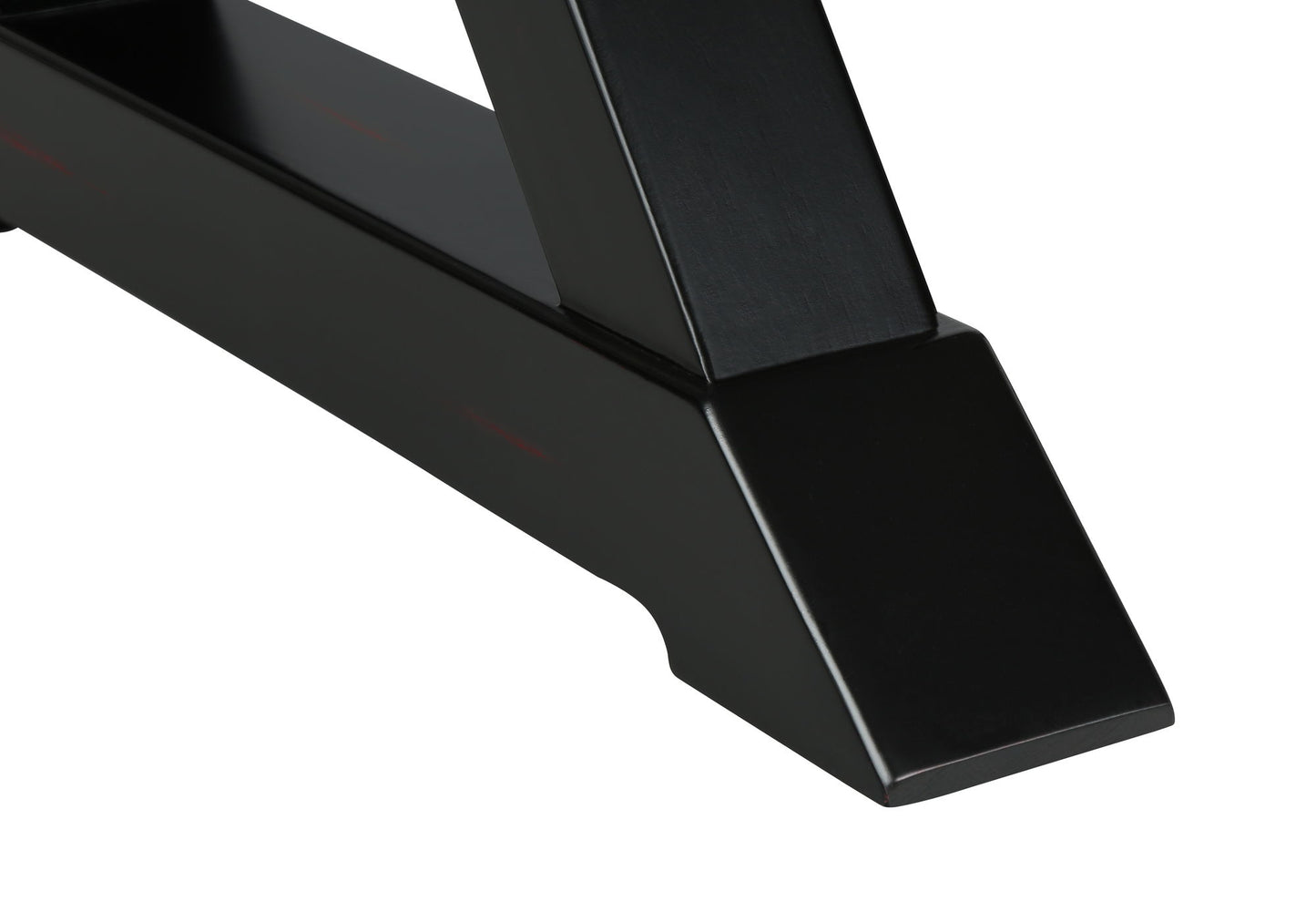 Accent End Table, Square, Transitional - Black