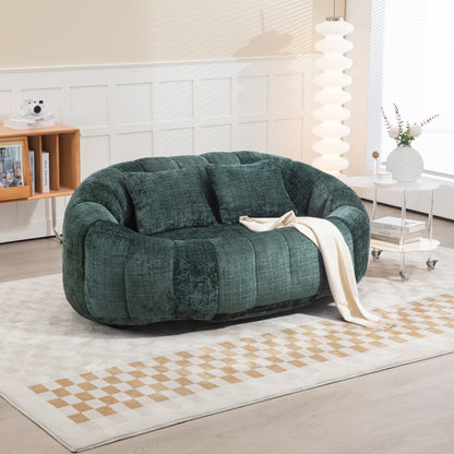 Bean Bag Sofa Lazy Sofa Durable Comfort Lounger High Back Chair For Indoor & Outdoor Use - Emerald