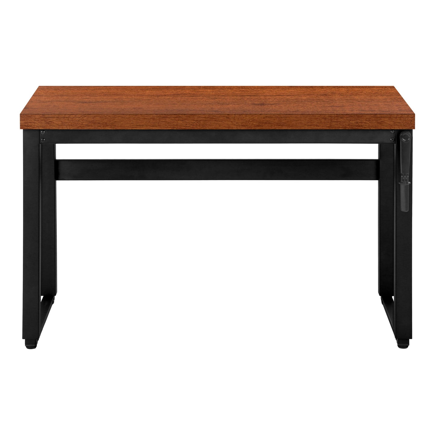 Computer Desk, Home Office, Standing, Adjustable, Laptop, Contemporary & Modern - Cherry