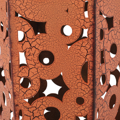 Selva - Accent Table Set Iron Construction - Orange