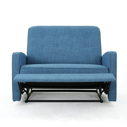 Wide Manual Standard Recliner - Blue