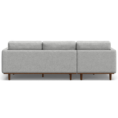 Morrison - Left Sectional Sofa - Mist Gray