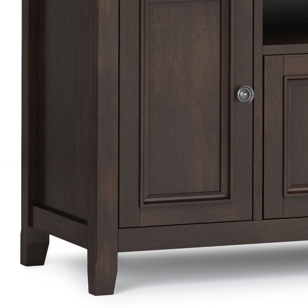 Amherst - Wide TV Media Stand - Brunette Brown