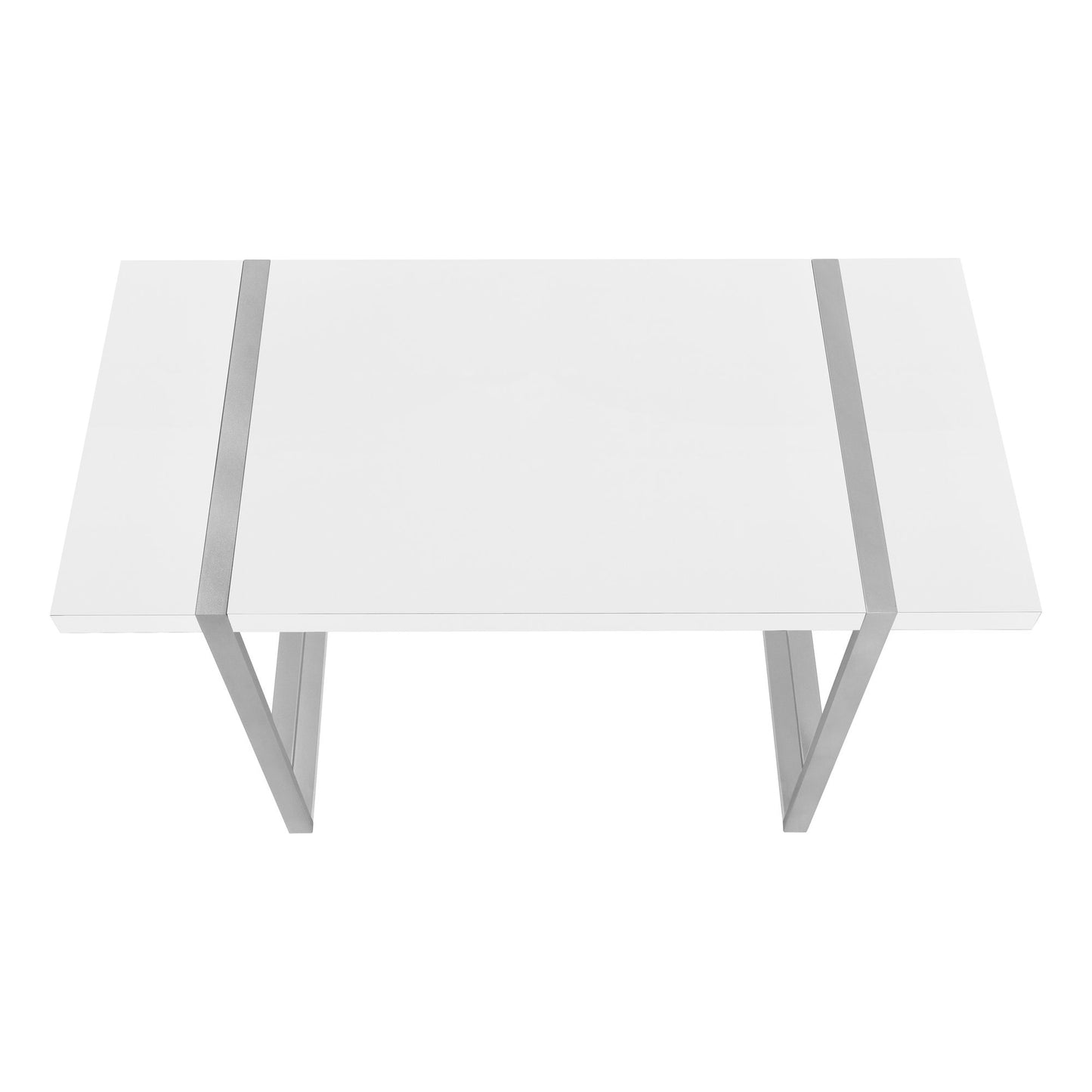 Computer Desk For Home Office, Laptop, Contemporary Versatile Placement - White