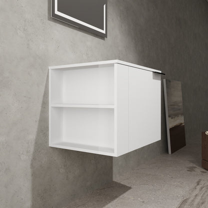 Modern 24" Bathroom Vanity, Suitable For Small Bathroom Spaces - White Oak