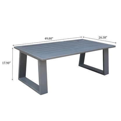 Coffee Table - Powder Pewter