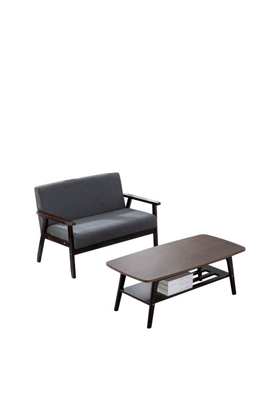 Bahamas - Coffee Table And Loveseat (Set of 2) - Espresso