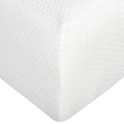 10" Plush Gel Memory Foam Mattress For California King Bed With Cooling Technology Aloe Vera Cover - White
